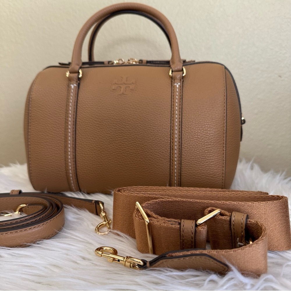 Tory Burch Leather Thea Satchel bag - Picture 3 of 15